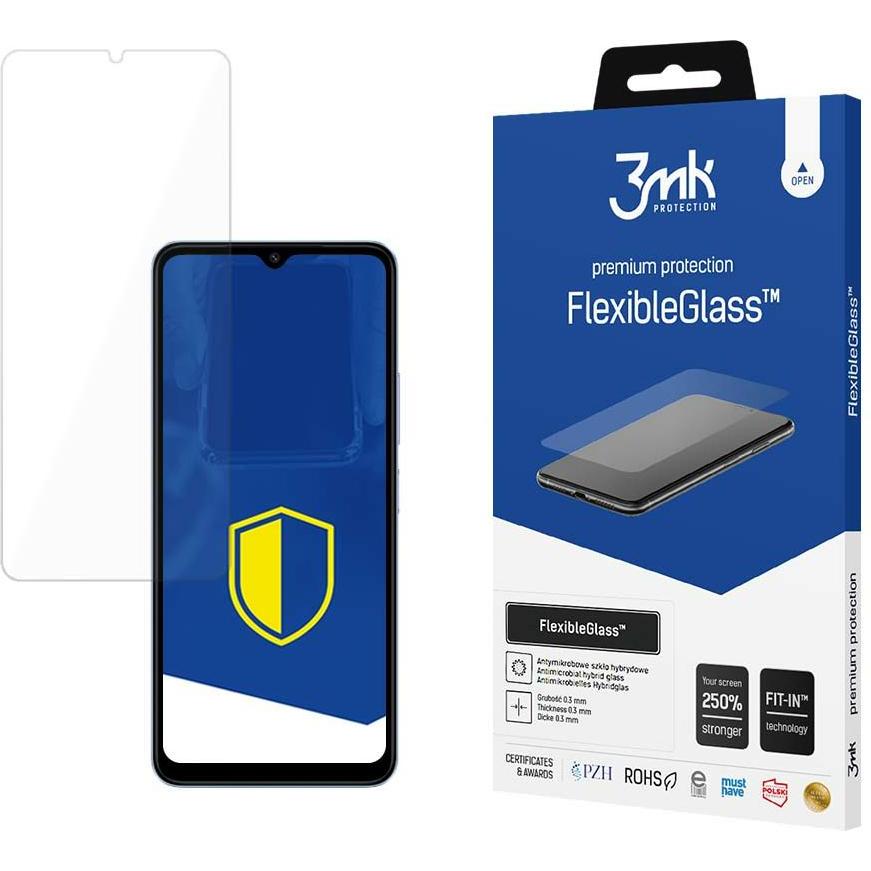 3MK FlexibleGlass Xiaomi Redmi A3 Szkło Hybrydowe (1 Stück, Xiaomi Redmi A3), Smartphone Schutzfolie