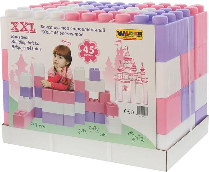 Polesie Cavallino building blocks XXL, 45dlg.(5012WD05)