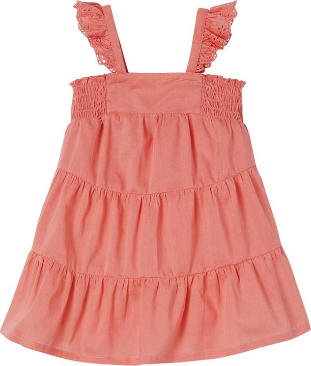 Actual product image Vertbaudet Mädchen Baby Kleid mit Stufenvolants (68)