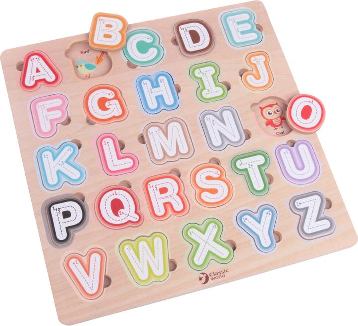 Classic World Puzzle di lettere (27 pezzi)