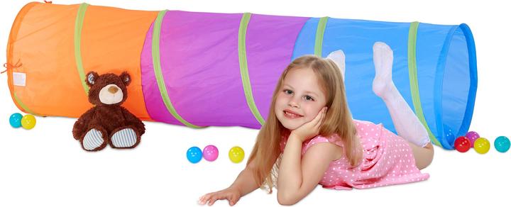 Immagine prodotto Relaxdays Tunnel di gioco colorato