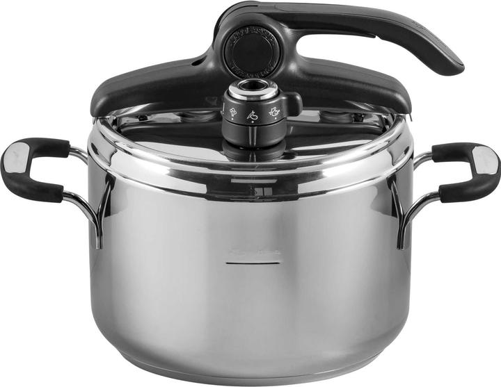 Actual product image Lagostina Pressure cooker Briosa, 22 cm, 5 L (22 cm, Steam cooker, Stainless steel)