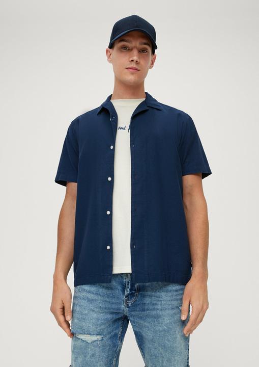 Immagine prodotto s.Oliver Hemd Relaxed: Hemd aus Baumwollmix (S)