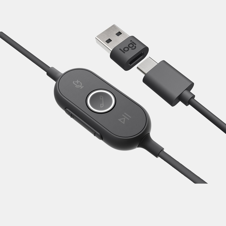 Actual product image Logitech Zone 750 (Cable, USB-C)