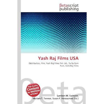Yash Raj Films USA, Fachbücher