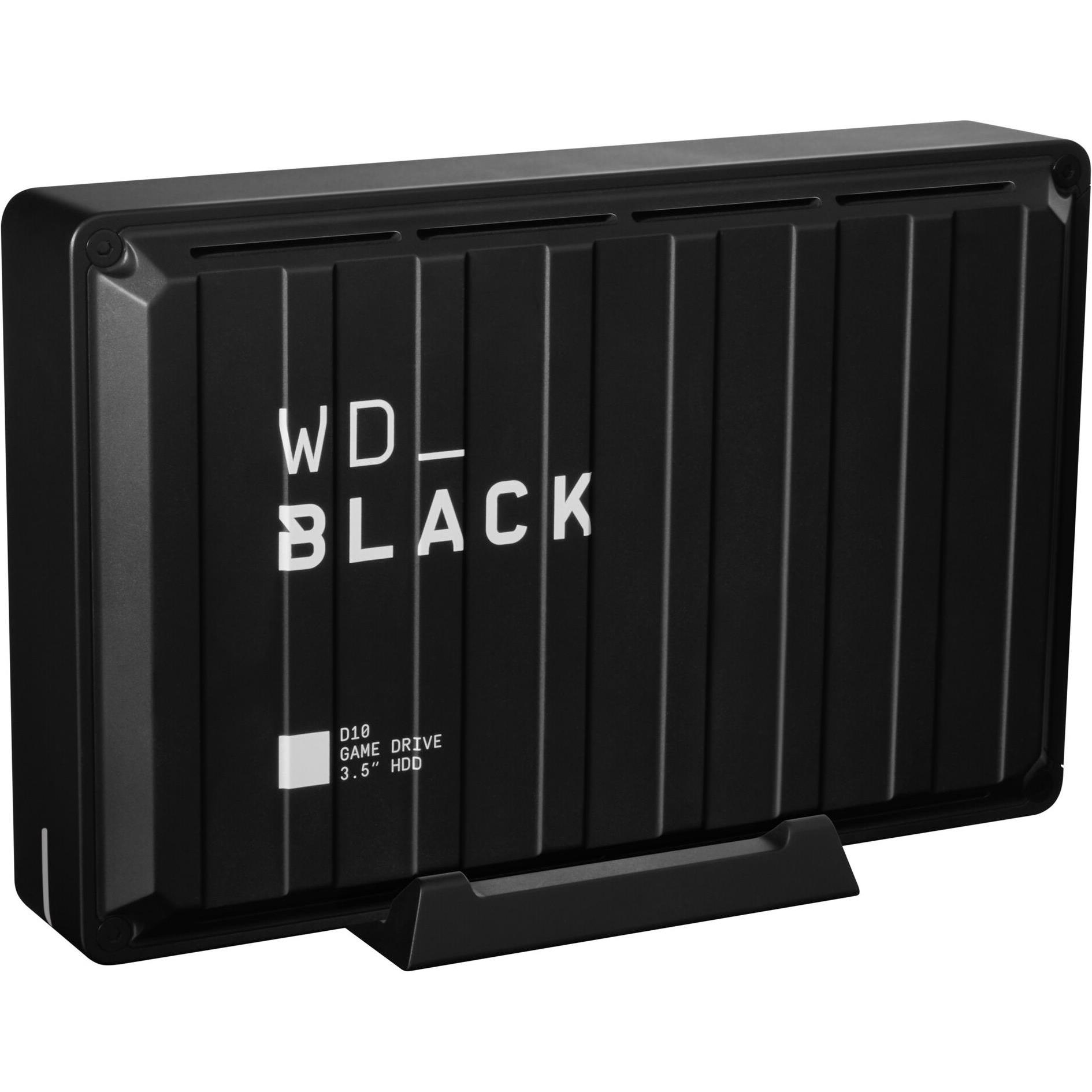 WD Black D10 Game Drive (8 TB), Externe Festplatte, Schwarz