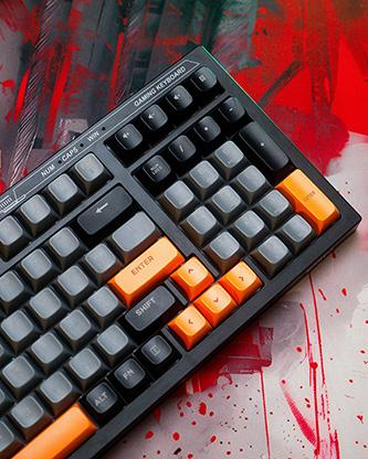 Actual product image Marvo SOLDAT S50B Tastatur verkabelt (USB) US, schwarz (US, Cable)