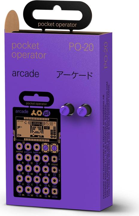 Actual product image Teenage Engineering Pocket Operator PO-20 Arcade