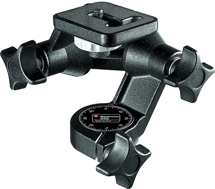 Actual product image Manfrotto 056, 3D Junior tilt head (3-way Panhead)