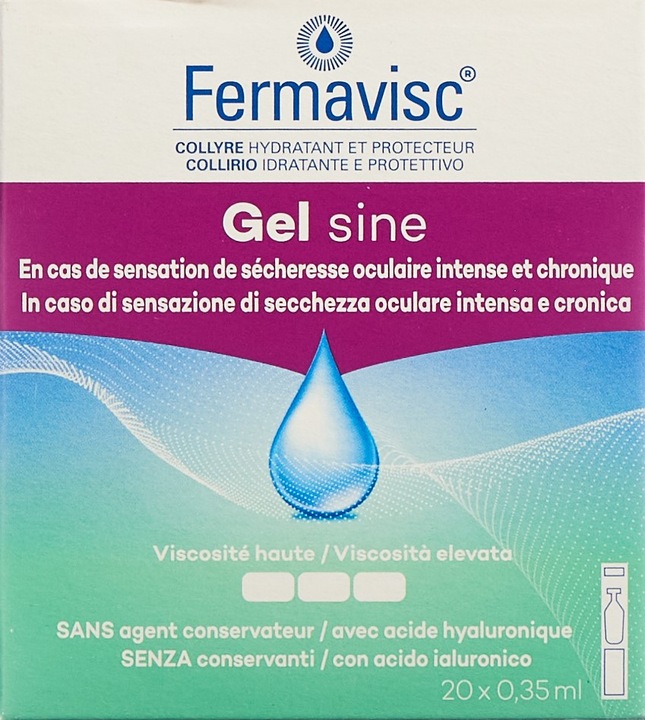Produktbild OmniVision Fermavisc Gel Sine (7 ml, Fermavisc Gel Sine 20 x 0.35 ml)