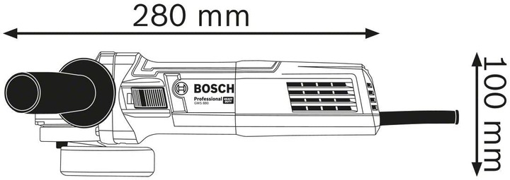 Produktbild Bosch Professional Winkelschleifer GWS 880 (125 mm)