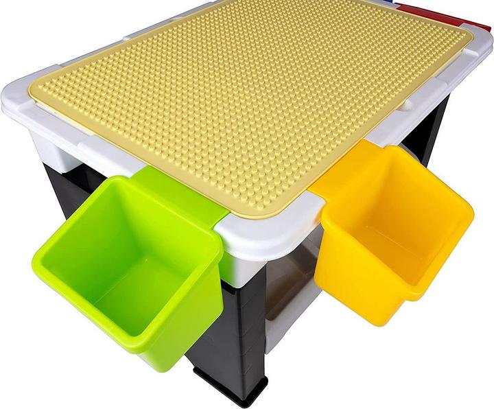 Image du produit Eddy Toys Table de jeu avec briques de construction