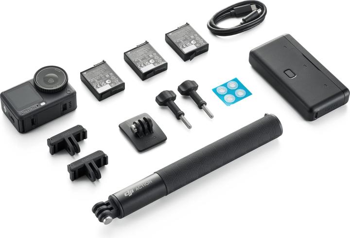 Actual product image DJI Osmo Action 6 Adventure Combo (60p, Bluetooth, Wi-Fi)