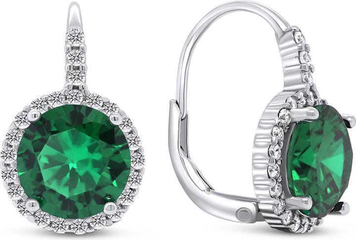 Produktbild Brilio Silver - Charming silver earrings with zircons EA305WG (Silber)