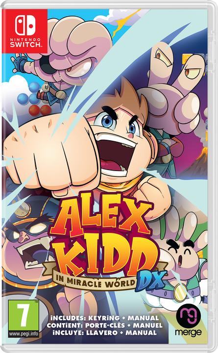 Actual product image Merge Games Alex Kidd in Miracle World DX (Switch, English, French)