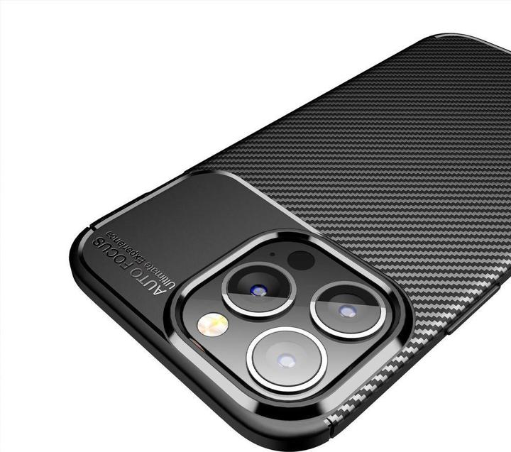 Produktbild OEM Back panel cover Case CARBON PREMIUM for IPHONE XR black (Apple iPhone XR)