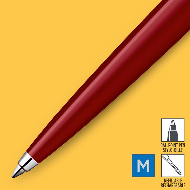 Image du produit Parker Stylo à bille JOTTER Originaux C.C. M Blist (Acier inoxydable, Rouge, 1 x)