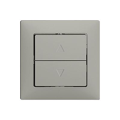 Actual product image Feller Store push-button 1-channel dark grey