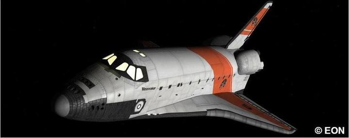 Actual product image Revell James Bond "Moonraker" Gift Set