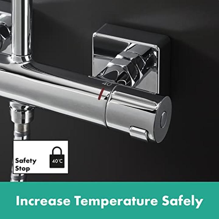 Produktbild hansgrohe Vernis Shape Duschsystem 230 1 Strahlart mit Thermostat