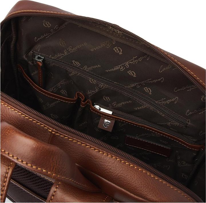 Produktbild Castelijn & Beerens Daypack RFID Schutz Leder 41 cm Laptopfach (15 l)