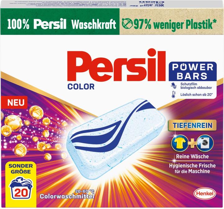 Produktbild Persil Power Bars Color (20 Waschgänge)