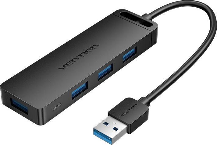 Produktbild Vention 4-Port USB 3.0 Hub 0.15 Meter (USB-A, 4 Ports)