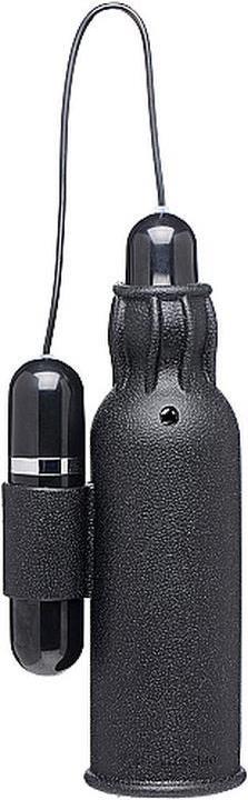 Actual product image Pipedream Lightning Stroke Silicone Stroker with Vibrating Bullet