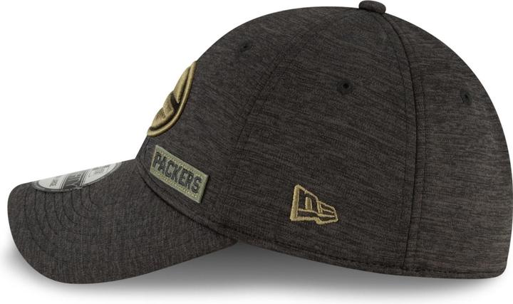 Actual product image New Era 39Thirty NFL Salute to Service Green Bay Packers Cap (M, L)