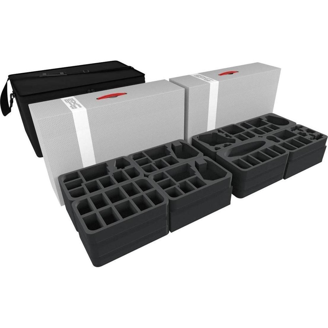 Feldherr TRA07 - Trasportatore con 2 cassette XL per Star Wars X-Wing Impero e Ribelli (Schiuma solida)