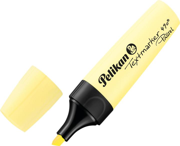 Actual product image Pelikan 817325 Marker (e) Chisel (6 pastel colours, 5 mm, 6 x)