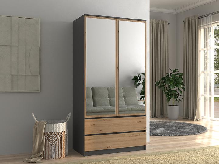 Image du produit Topeshop Szafa Malwa (90 x 50 x 180 cm)