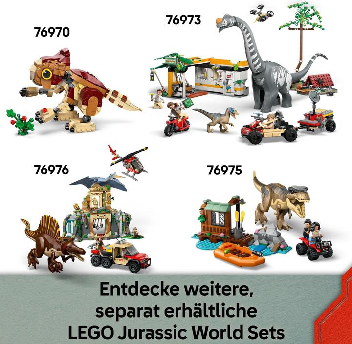 Produktbild LEGO Raptor: Verfolgungsjagd mit dem Geländewagen (LEGO Jurassic World)