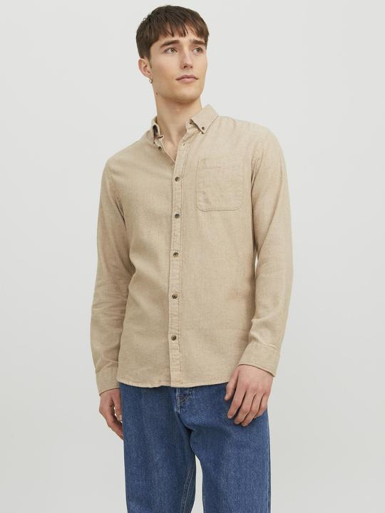 Immagine prodotto Jack & Jones Jjeclassic Melange Shirt Ls Noos (3XL)