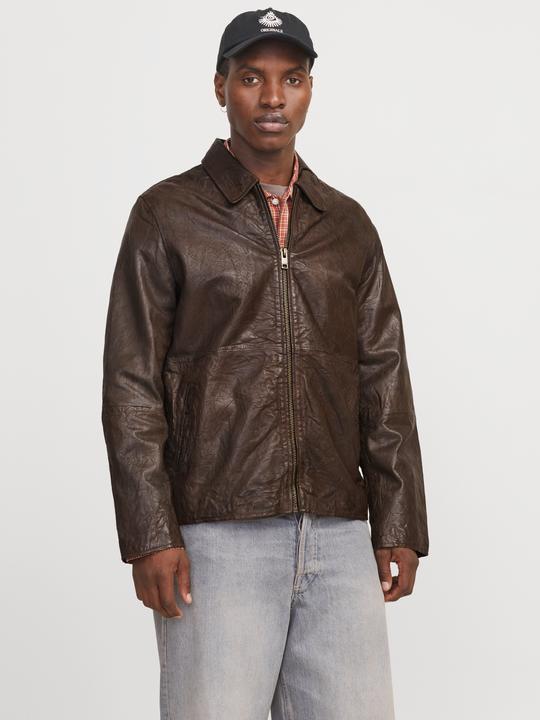 Immagine prodotto Jack & Jones Jorcrincle Leather Jkt Styd Aw24 (L)