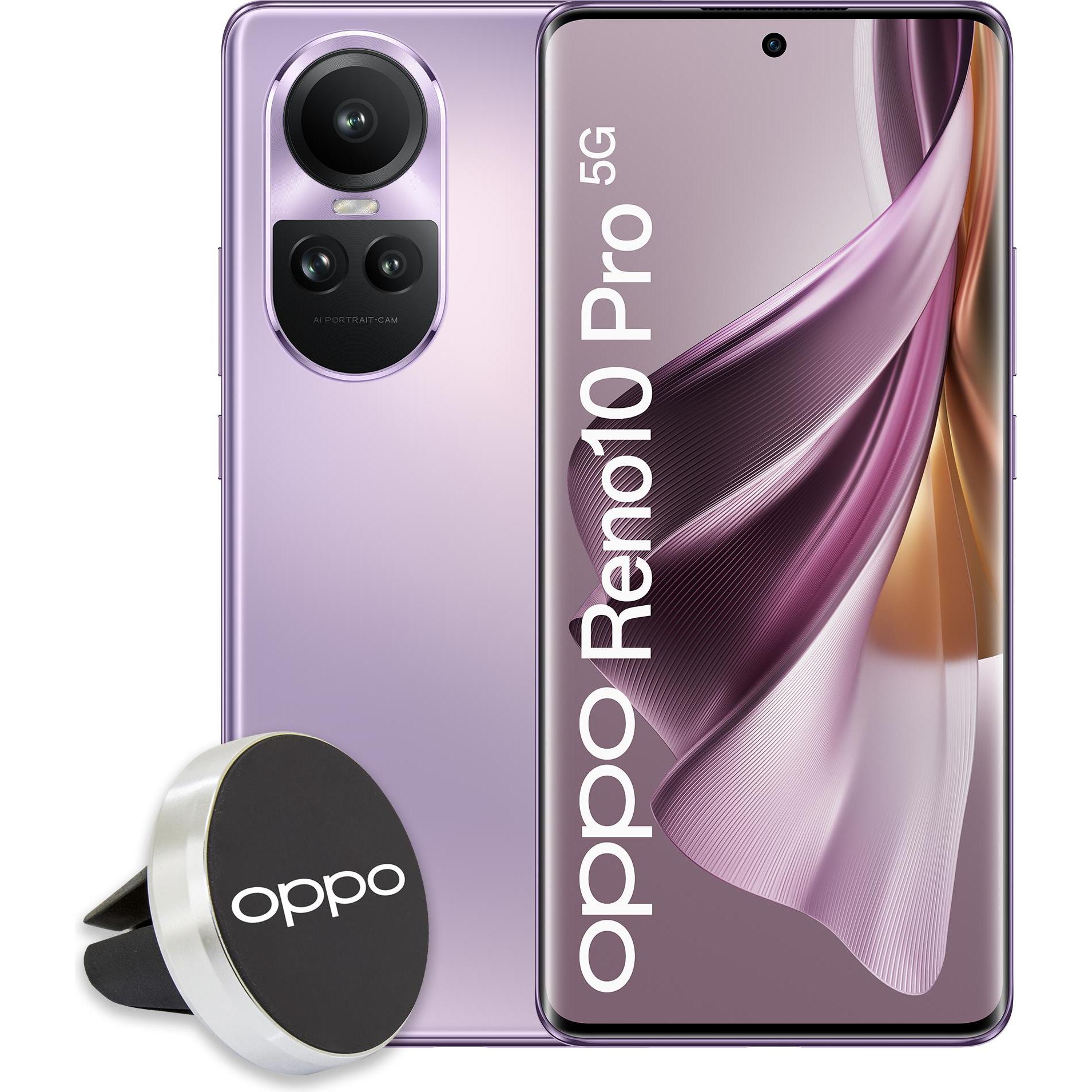 OPPO 10 Pro 5G (256 GB, Glossy Purple, 6.70", 5G), Smartphone, Violett