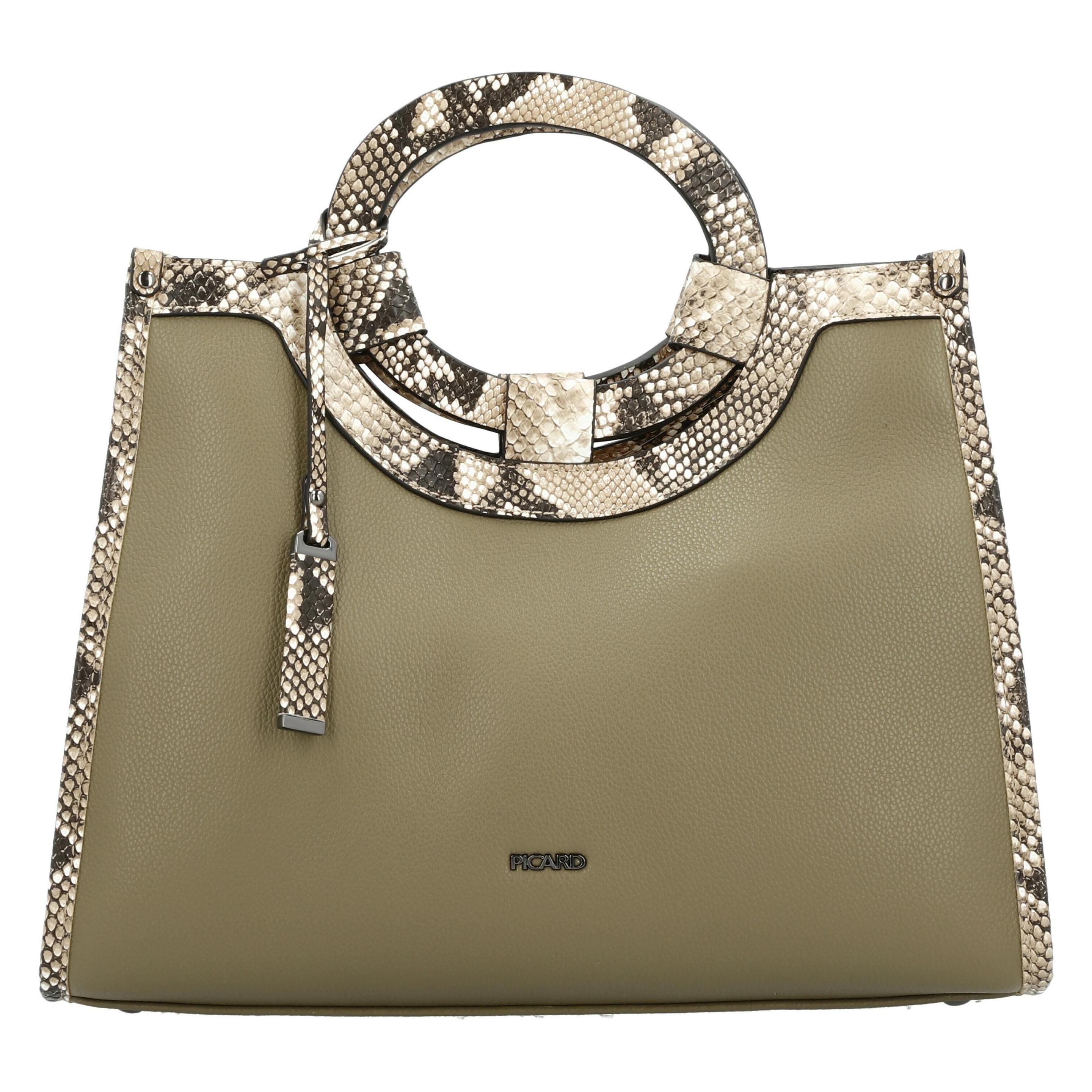 Picard, Damen, Tasche, Shopper Savona, Beige, (13 l)