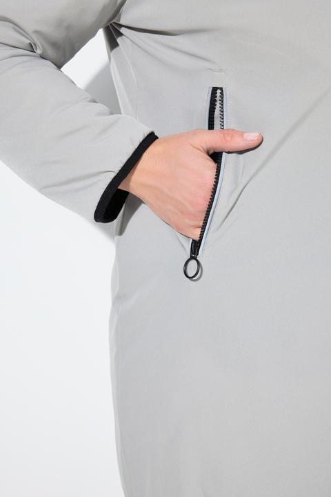 Produktbild Ulla Popken HYPRAR Wende-Steppjacke, Reflektor, 2-Wege-Zipper (54)