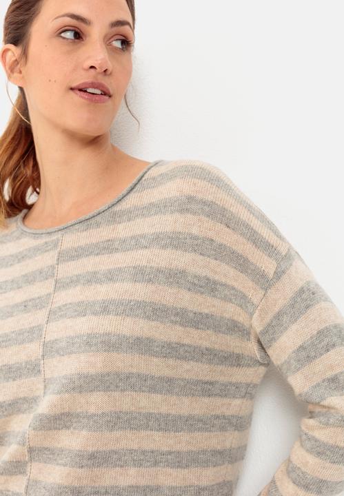 Produktbild Camel Active Strickpullover mit Streifenmuster (S)