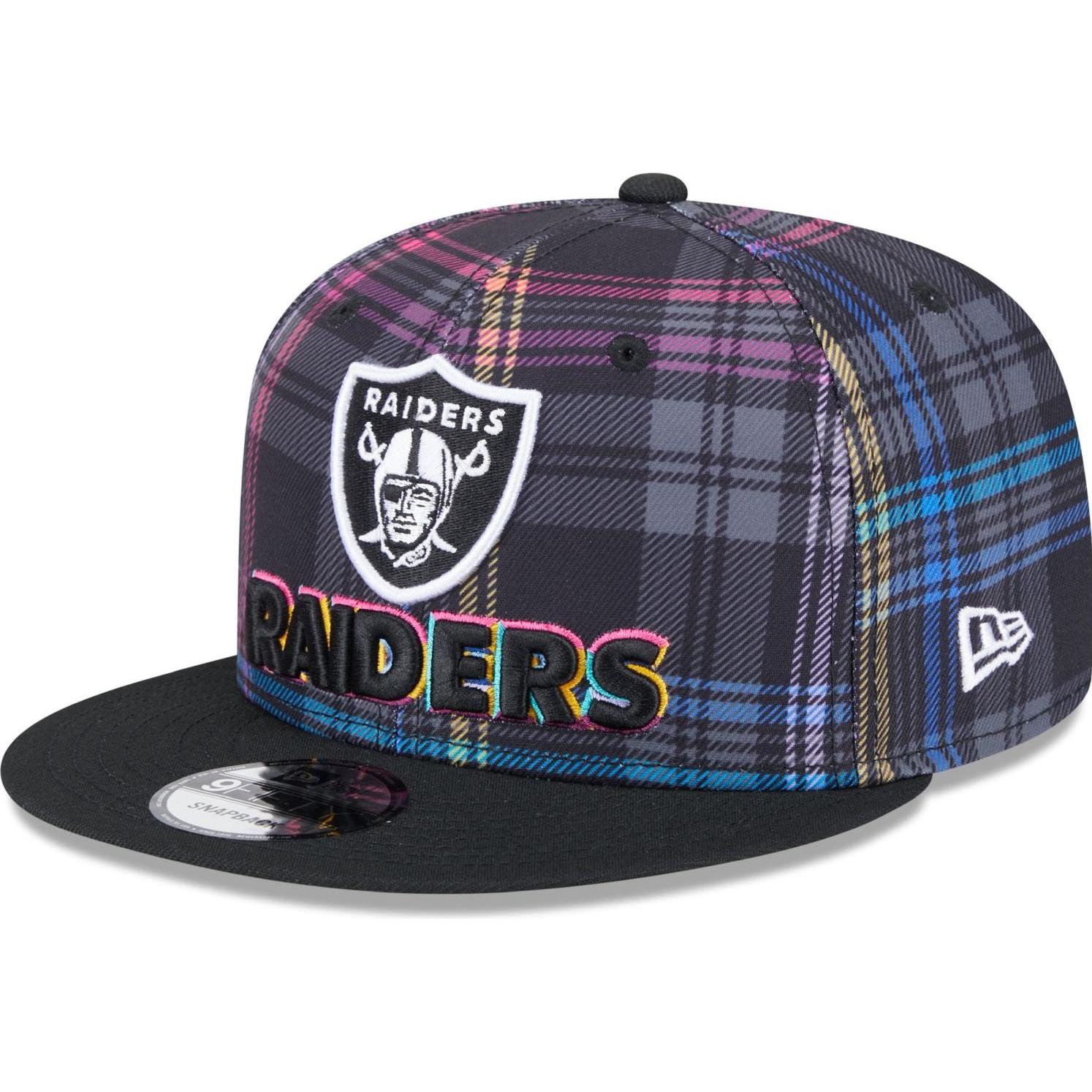 New Era, Herren, Cap, Las Vegas Raiders Crucial Catch 9Fifty Snapback Cap, Mehrfarbig, (One Size)