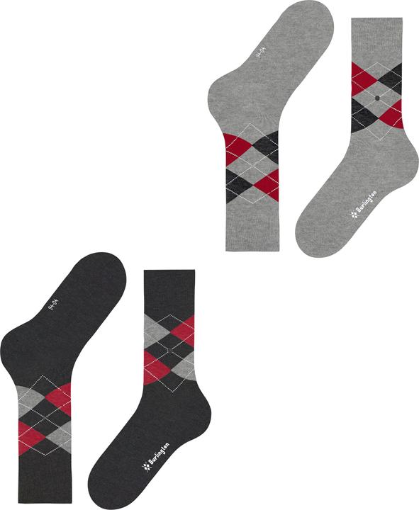 Energie-Label Burlington Socken Casual Bequem sitzend (Einzelpack, 40 - 46)