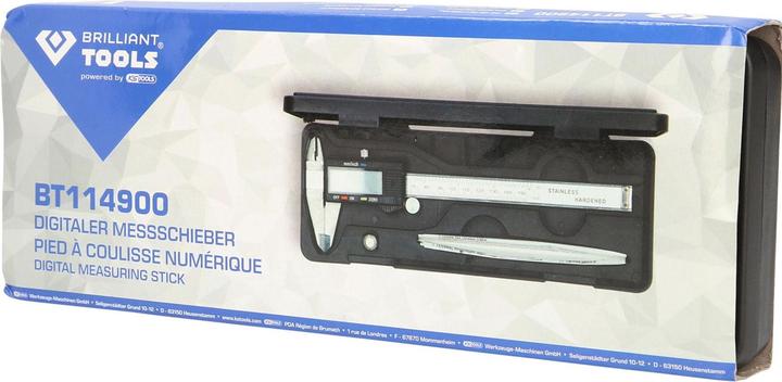 Actual product image Brilliant Tools digital calliper gauge (23.50 cm)