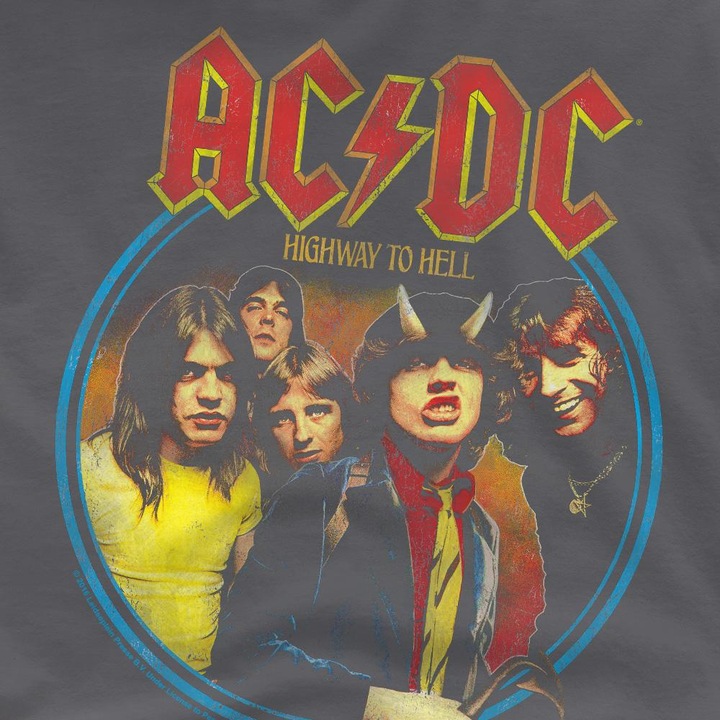 Actual product image AC/DC Mens Highway To Hell T-Shirt (S)