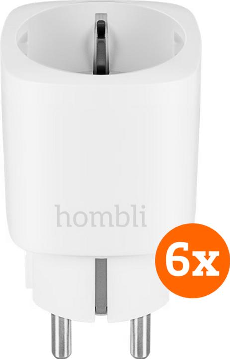 Hombli EU Smart Socket White 6-Pack