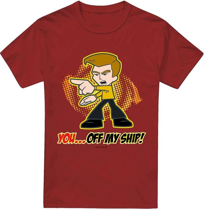 Produktbild Star Trek Quogs Off My Ship TShirt (S)