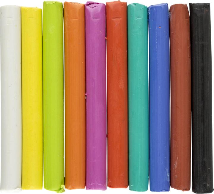 Produktbild Idena Knete 10 Stangen Farben sortiert