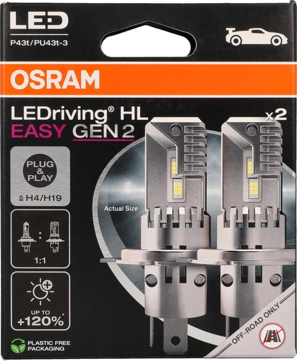Produktbild Osram LEDriving HL Easy Gen. 2 2x (H4)