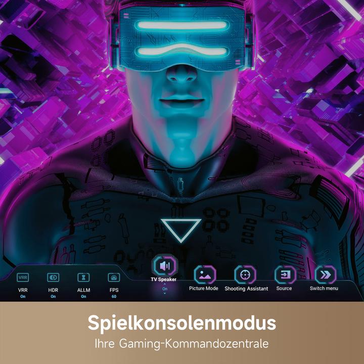 Immagine prodotto Dreame TV TV 50 4K Ultra HD 3840 x 2160 pixels 16:9 QLED Black (50", QLED, 4K, 2025)