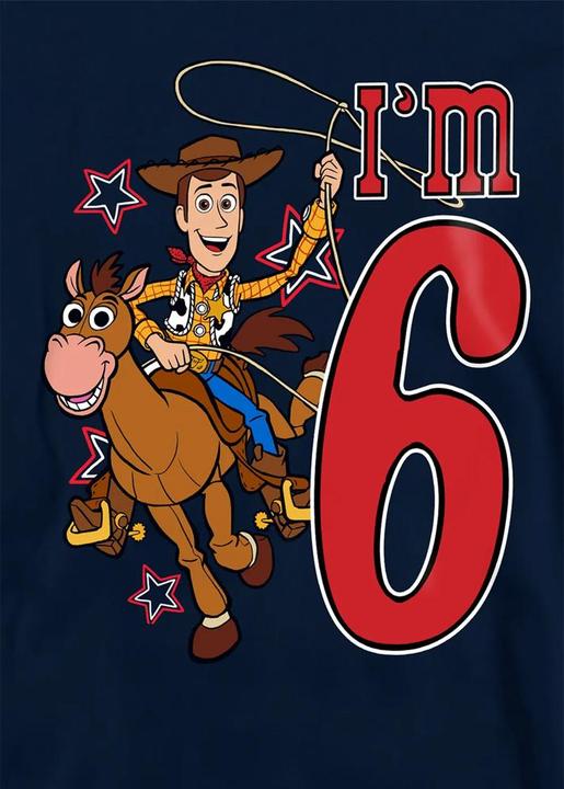 Produktbild Toy Story I'm 6 Kapuzenpullover Geburtstag (128)