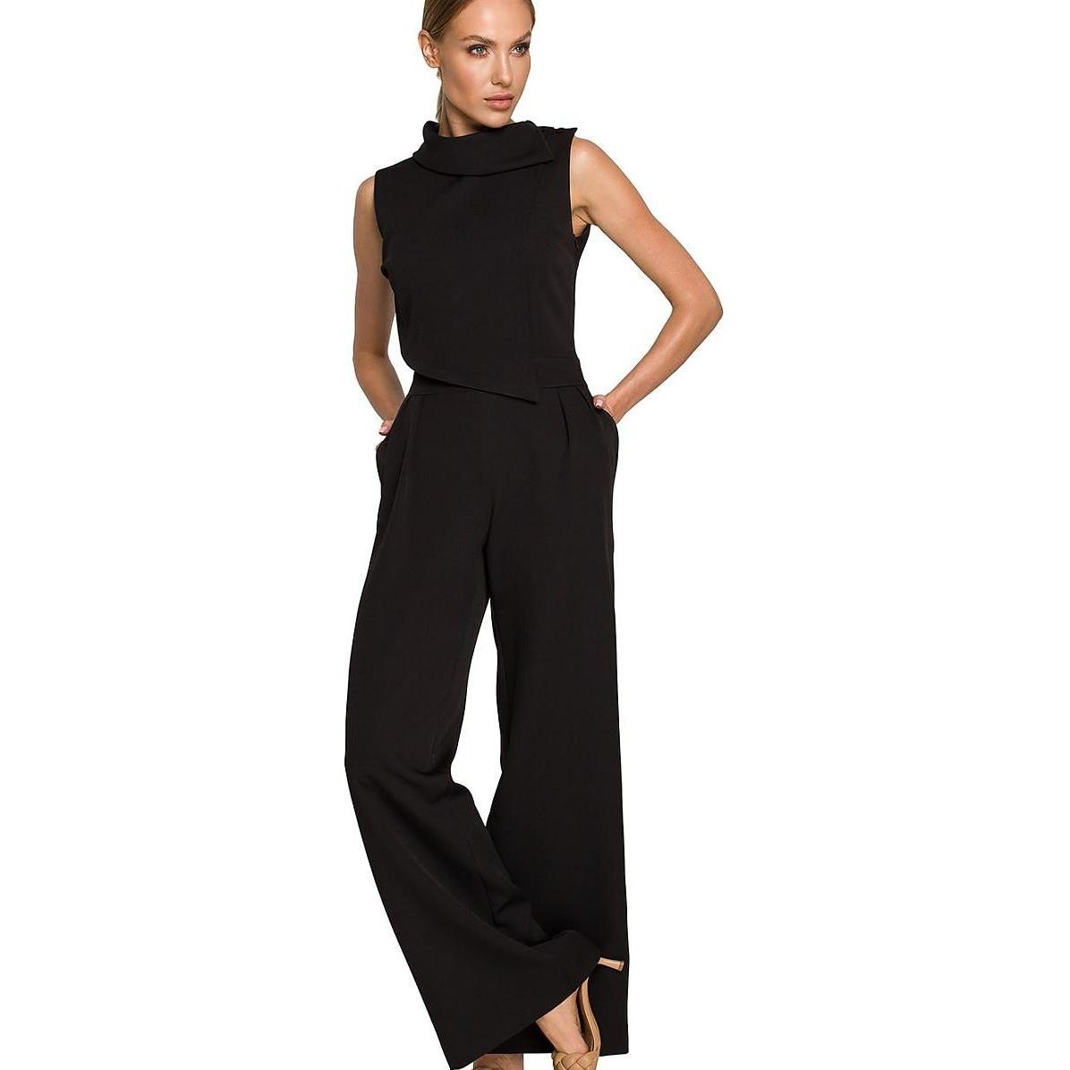 Made of Emotion, Damen, Jumpsuit, 905901, Schwarz, (XXL)